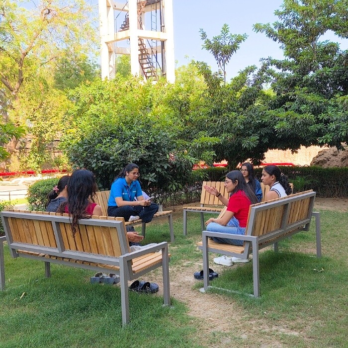 Lawn Area Outside for Girls